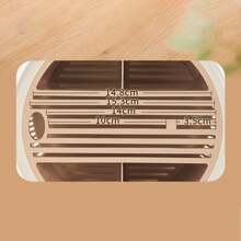 Rotierendes Messerregal für die Küche, Aufbewahrungsregal für die Haushaltsarbeitsplatte, Küchenmesserregal, multifunktionaler Essstäbchenhalter, Messerregal, integrierte Aufbewahrungsbox