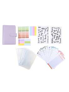 A6 Size Budget Binder With Cash Envelopes, For Budgeting, Money Management, Cash Envelope System - Multicolor - View 27