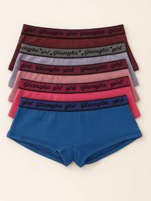 Giungla Cotton Women's Adult Boxer Briefs Kit 6 - Multicolor - View 3