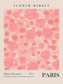 1 Stück/3 Stücke Wandkunst Poster wahlweise mit Rahmen, botanischer Blumenmarkt Wandkunstdrucke, Matisse Kunstposter Dekoration, farbenfrohe florale Raumdekoration für Galerie, Wohnzimmer, Badezimmer - Verschiedenfarbig - Übersicht 45