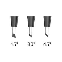 2PCS 360 Degree Tailoring Tool Art Cutting Stainless Steel Hand Tools Rotation UK - Orange - View 6