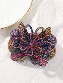 1 buah Jepit Rambut Kupu-kupu Rhinestone, Cocok untuk Pemakaian Sehari-hari, Jepit Cakar, Jepit Rambut, Penjepit Rambut, Jepit Rambut, Aksesori Rambut, Jepit Prancis, Tampilan Pesta, Aksesori Kepala, Penjepit Rambut - MultiWarna - View 3