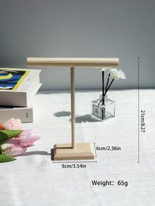 1件/3件裝高級木製T型珠寶展示架，適合掛項鍊、手鍊、吊墜，易於安裝，女性與女孩的完美禮物 - 款式 - 查看 17