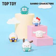 Miniso TOPTOY MINI Colección de juguetes coleccionables en bolsas ciegas, con tarjetas de personajes, lindo regalo para niñas, decoración de figuras - Multicolor - Ver 4