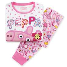 Pyjamas | Peppa Pig  Girls' Pyjama Set | Kids Flower PJs - Multicolor - View 11