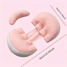 1 pezzo Cuscino di supporto lombare per gravidanza, regolabile in dimensione per alleviare la pressione sulla vita e fornire la cura più attenta durante la gravidanza