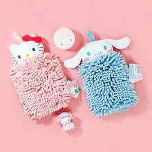 Miniso Sanrio Cinnamoroll 雪尼尔手巾，雪尼尔纤维柔软亲肤，吸水性强，室内悬挂方便取用（1 条） - 藍色 - 查看 8