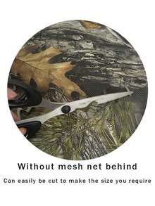 1 块树形仿生迷彩网布，适用于狩猎树架、花园装饰、户外露营、电影道具、观鸟、CS 游戏、汽车罩、派对氛围 - 樹狀仿生迷彩 - 查看 3
