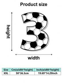 1 buc. Placă metalică clasică cu litere numerice și numere de fotbal, semn metalic combinat, stil fotbal, numere și litere care pot fi asamblate liber DIY, decor de perete metalic de înaltă calitate, potrivit pentru artă murală acasă și birou, decorarea casei, decorul dormitorului, decorul camerei de zi, decorul grădinii, decorul curții, cadou ideal pentru pasionații de sport, placă metalică modernă personalizată clasică cu inițiale și numere pentru intrare, cadou ideal pentru casă, cadou de sărbători, cadou de ziua de naștere, cadou de casă nouă. - Multicolor 1 - Vizualizare 22
