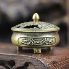 Lotus Blatt Räucherstäbchenhalter, Legierung Räucherstäbchenhalter, Zen Raumduft, Buddhistischer Altar Räucherstäbchenhalter, Meditation Dekoration, Kreatives Räucherstäbchen Geschenk, Orientalischer ästhetischer Räucherstäbchenhalter, Xiyun