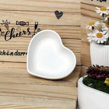 Heart Silicone Mold For DIY Crafts – Reusable Easy Release Tray For Cement Bowl, Epoxy Resin, Plaster, Jewelry Dish & Candle Holder, Creative Handmade Gift & Home Decor Tool For Valentine's Day Ideas - Khuôn silicon hình trái tim - Xem 9