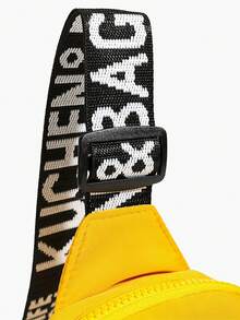 Men's New Construction Site Changeover Large Capacity Multi-Function Waterproof Durable Chest Bag Messenger Bag, Holiday - Multicolor - View 7