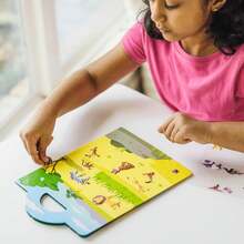 ¡RecomendadoMelissa & Doug Set de Juego de Autoadhesivos Esponjosos, Safari, Bloc de Actividades Reutilizables, Fondo de Doble Cara, 42 Pegatinas¡Top de Temporada - 1 - Ver 7