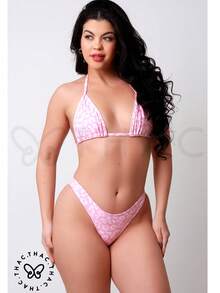 G-String Bikini With G-String Curtain Summer Fashion 2025 - Multicolor - View 1