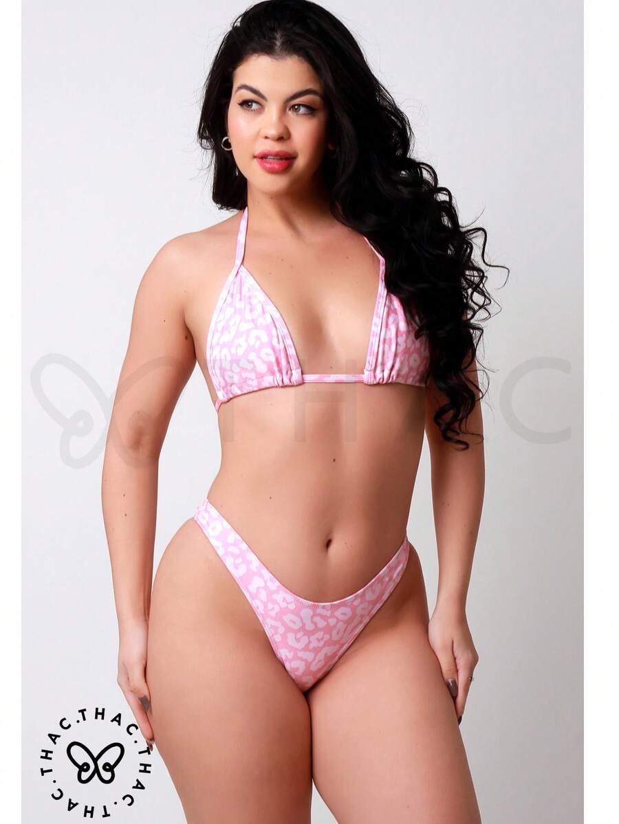G-String Bikini With G-String Curtain Summer Fashion 2025 - Multicolor - View 1
