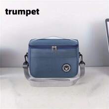 1 pezzo Nuova borsa termica con design senza mani e a prova di perdite, riutilizzabile, adatta per lavoro, campeggio, viaggi, con opzioni multiple per il trasporto, senza contatto con gli alimenti, per il ritorno a scuola, borsa da trasporto da esterno