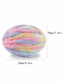 250g Diy Multicolores Fils Chenille Pour Tricoter Et Crocheter Couverture Coussin Épaisse Ligne Douce Et Chaude, Écharpe Ligne De Crochet