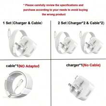 20W Fast Charging Adapter Set: 1 X UK Plug 20W Fast Charger Head + 1 X 3.3ft/100cm Fast Charging Cable, Compatible With IPhone 14 Pro Max/14 Pro/14 Plus/14/13/12/11, IPad, Series Wall Charger Adapter Suitable For Travel, Office, Dorm, And Home