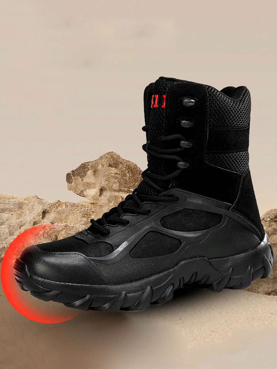 Neue Herren Profi Outdoor Sport Bergstiefel, Wanderstiefel, bequem und abriebfest, Outdoor Tactical Sport Stiefel