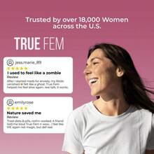 Miriyalyad True Fem Women's Hormonal Balance Supplement – 13-In-1 Herbal Blend With Saw Palmetto, Fenugreek, Maca & Vitex – Daily Support For Mood, Energy, Menstrual & Menopausal Health – Vegan, Non-GMO – 100% Natural (Pack Of 1)[1 PCS] - 1件 - 查看 4