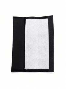 1pc Customized Embroidered Name Car Seat Belt Shoulder Pad, Backpack Shoulder Pad, Safety Belt Anti-Chafing Cover, Multi-Purpose Shoulder Strap Pad, Suitable For All Seasons And Vehicle Models, Also Applicable To Backpack Straps, Camera Straps