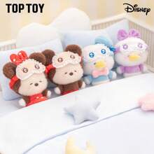 Miniso TOPTOY 眯眼睡衣系列盲盒收藏玩具，附角色卡，可爱女孩礼物，可作摆件 - 彩色 - 查看 3