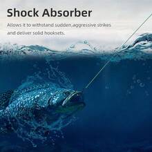 RUNCL PowerMono - Línea de pesca monofilamento 300/500/1000 yardas - Máxima fuerza, amortiguador, suspensión en agua, amigable con nudos, línea de pesca overol de 3 a 35 libras, baja y alta - Verde - Ver 9