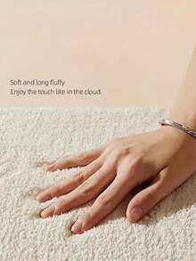 1pc Lovely Bow & Cherry Bathroom Mat Carpet, Sweet & Cute Style Girly Carpet, Soft & Plush Faux Wool Carpet, Suitable For Living Room, Bedroom, Closet, Entryway, Kitchen, Bedside, Durable & Dust-Proof - Multicolor - View 6