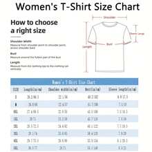 Women's Casual Short Sleeve T-Shirt, Mexico Eagle & Cactus Print, Round Neck, Sporty Everyday Top, Spring & Summer Collection 220g - 黑色 - 查看 4