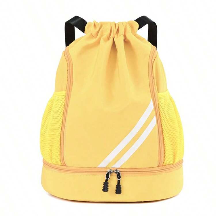Multi-Functional Storage Bag, Outdoor Sports Casual Bag, New Yoga Training Bag, Large Capacity Drawstring Closure Travel Bag, Outdoor Sports Swimming Fitness Basketball Bag For Men And Women - Multicolor - View 20