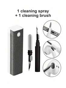 Scratch-Free Screen Cleaning Solution 15ml Cleaner Spray Bottle With Microfiber Cloth Streak-Free For All Phones, Laptop And Tablet Screens,Portable Screen Cleaner Kit,Display Cleaner For Car Display, Smartphone And Tablets, Portable Screen Cleaner Kit