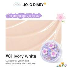 Spring Story BB 氣墊粉底液，象牙白，自然輕盈，不黏膩配方，可疊加遮瑕，長效保濕，透氣不卡粉，適合乾性與油性肌膚，淺米色 - 彩色 - 查看 7