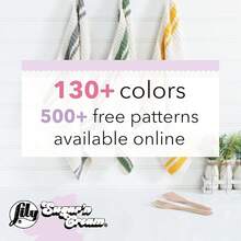 Lily Sugar'n Cotton Cone Yarn, 14 Oz, Potpourri Prints, 1 Cone