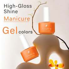 Tonitu g. Sơn móng tay dạng gel Tonitu G 7ml – Màu hồng hồng ngâm, sấy bằng tia UV/LED, sơn gel bán vĩnh viễn màu xanh bạc hà trong suốt, dùng để làm móng tại tiệm và làm móng tại nhà, quà tặng cho phụ nữ - Nhiều màu - Xem 7