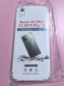 3pcs Transparent Four-Corner Anti-Fall Case Compatible With Huawei/Honor Series, Huawei/Honor Transparent Four-Corner Anti-Fall Phone Case, Phone Case, Phone Protective Cover, Phone Shell, Phone Sleeve, Anti-Fall Phone Case, Transparent Phone Case, Minimalist Phone Case, Solid Color Phone Case, Transparent Phone Case, TPU Anti-Fall Phone Case (Military-Grade Anti-Fall)