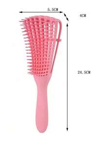 12件套/时尚女孩干湿两用章鱼梳套装,包括尖尾梳、鼠尾梳、边缘梳、发刷、发夹、发圈、宽齿梳;(6.8盎司/200毫升)多功能小型高压连续喷雾保湿旅行化妆瓶,适合家庭和户外旅行,是节日期间的最佳个性化礼物,包括发夹、美发套装、礼品和发饰。 - 多色勾梳款 - 查看 15