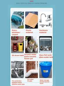 Powerful Pipeline Crack Repair Waterproof Sealing Tape, Easy To Use, Wide Application Range, Stick Once And Fit, Instantly Seal The Gap, Durability And Long-Lasting Adhesive Force, Suitable For Home, Kitchen, Bathroom, Pipeline, Water Bucket, Water Pipe Leakage Repair, Outdoor Garden Leaking Hose, Pipeline Tape, Bonding, Sealing, Insulation Tape Repair,Back To School Season, Halloween And Christmas