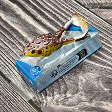 1pc Soft Frog Fishing Lure -Realistic Artificial Bait With Rotating Legs For Bass, Snakehead