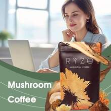 RYZE SUPERFOODS Pack Of 1/2/3 - New Organic RYZE Mushroom Coffee 30 Servings Per Pack -BIG - 2PC - 查看 5