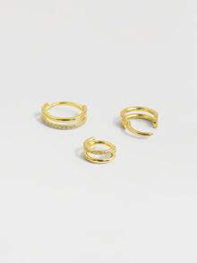 1 Stück 925 Sterling Silber 16G Helix Zwilling Klicker Creolen - Knorpel Helix Piercing Feiner Schmuck - Scharnier Creole Rook Creole, Concha Creole, Creolen, Septum Klicker Ring Daith Creole Tragus Creole Scharniergelenk Nasenpiercing, geeignet für Frauen und Männer für den täglichen Gebrauch