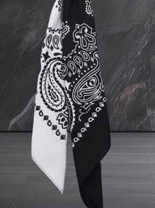 1pc Hip Hop Style Paisley Flower Print Pants Chain Waist Belt, Street Fashion Accessory For Men Fathers Day Gift School Jewelry Men Y2k Accessories Goth Chains Jeans Accessories Gothic Jewellery Back To School