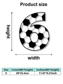 1 buc. Placă metalică clasică cu litere numerice și numere de fotbal, semn metalic combinat, stil fotbal, numere și litere care pot fi asamblate liber DIY, decor de perete metalic de înaltă calitate, potrivit pentru artă murală acasă și birou, decorarea casei, decorul dormitorului, decorul camerei de zi, decorul grădinii, decorul curții, cadou ideal pentru pasionații de sport, placă metalică modernă personalizată clasică cu inițiale și numere pentru intrare, cadou ideal pentru casă, cadou de sărbători, cadou de ziua de naștere, cadou de casă nouă. - Multicolor 1 - Vizualizare 30