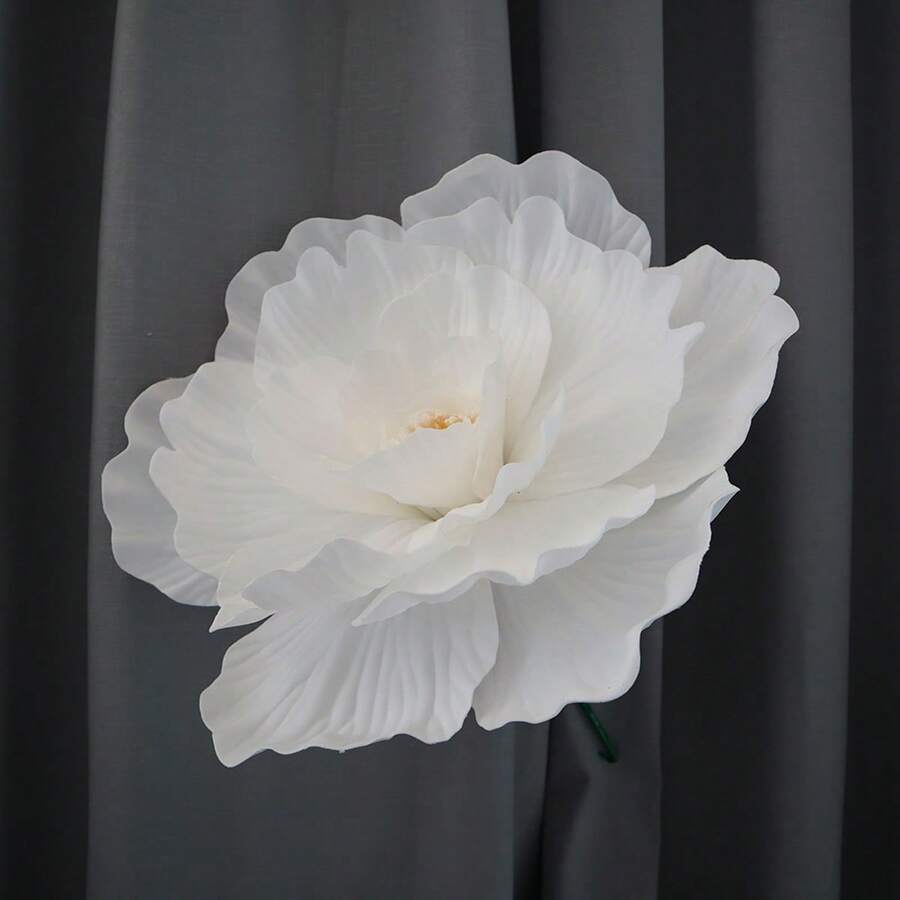 Giant Flower For Decoration Big Artificial Flower Jumbo Peony For Wedding Party Backdrop Ceremony Photography Props - 白色 - 查看 1