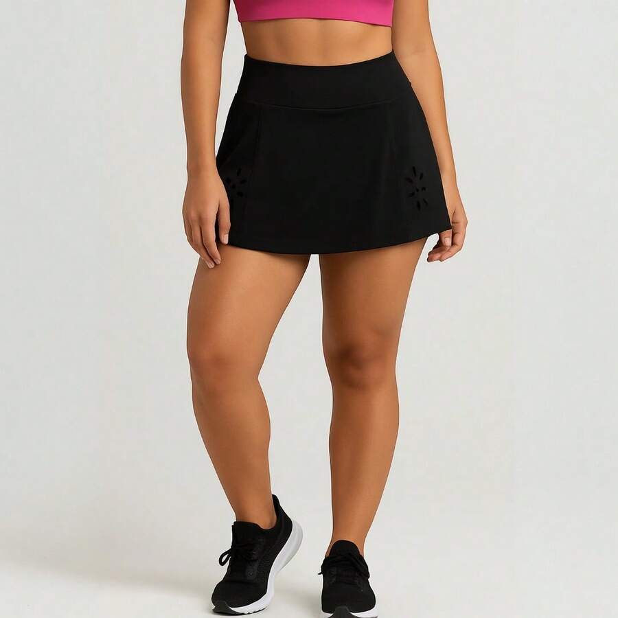 Women Sports Shorts - màu đen - Xem 1