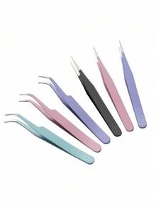 7pcs/6pcs/1pc Plier Set - Pointed Nose Pliers, Round Nose Pliers, Coiling Tool, 3.5" Mini Nylon Pliers With Stainless Steel Flat Nose - Suitable For Jewelry Making, Beading And Crafting