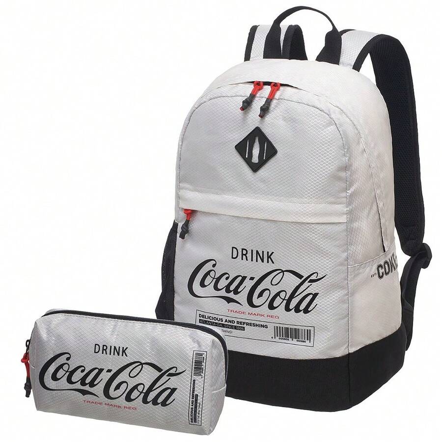 Mochila Notebook Escolar Necessaire  Tokyo Branca