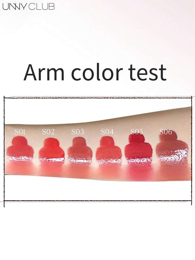 unny club Moisturizing Lip Gloss, Lip Care Essence, Hydrating Formula, Glass Lip Gloss, Diamond Plumping Lip Gloss, Long-Lasting Liquid Lipstick, Lightweight Liquid Lipstick - #S02 Vitality Orange - View 8