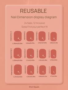 24片短款方形亮面多色按压指甲，俏皮法式指尖，粉色、绿色、白色、黄色和奶牛印花图案，点缀凸起圆点纹理和字母细节。佩戴舒适，易于涂抹，持久亮泽，包含粘扣和指甲锉，适合派对、角色扮演和日常穿着。