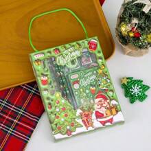 6pcs Stationery Set, 3D Gift Pencil Set, Back To School Gift, Perfect Gift For Birthday, Valentine's Day, Christmas, Thanksgiving And Holiday Collection, Ideal For Halloween, Christmas, Thanksgiving