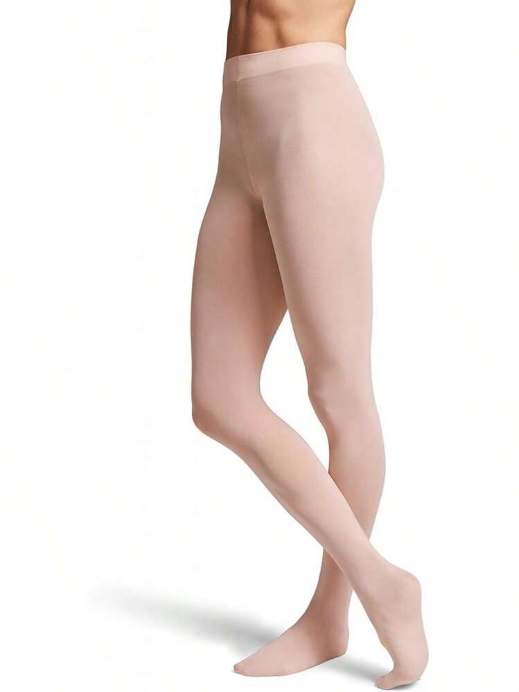 Dance Girls Contour - Soft Foot Tights - Pink - View 4